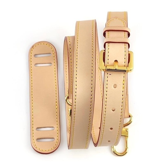 Vachetta Leather Replacement Strap for Keep All 45 50 55 Speedy crossbody 2.5cm - Picture 1 of 11